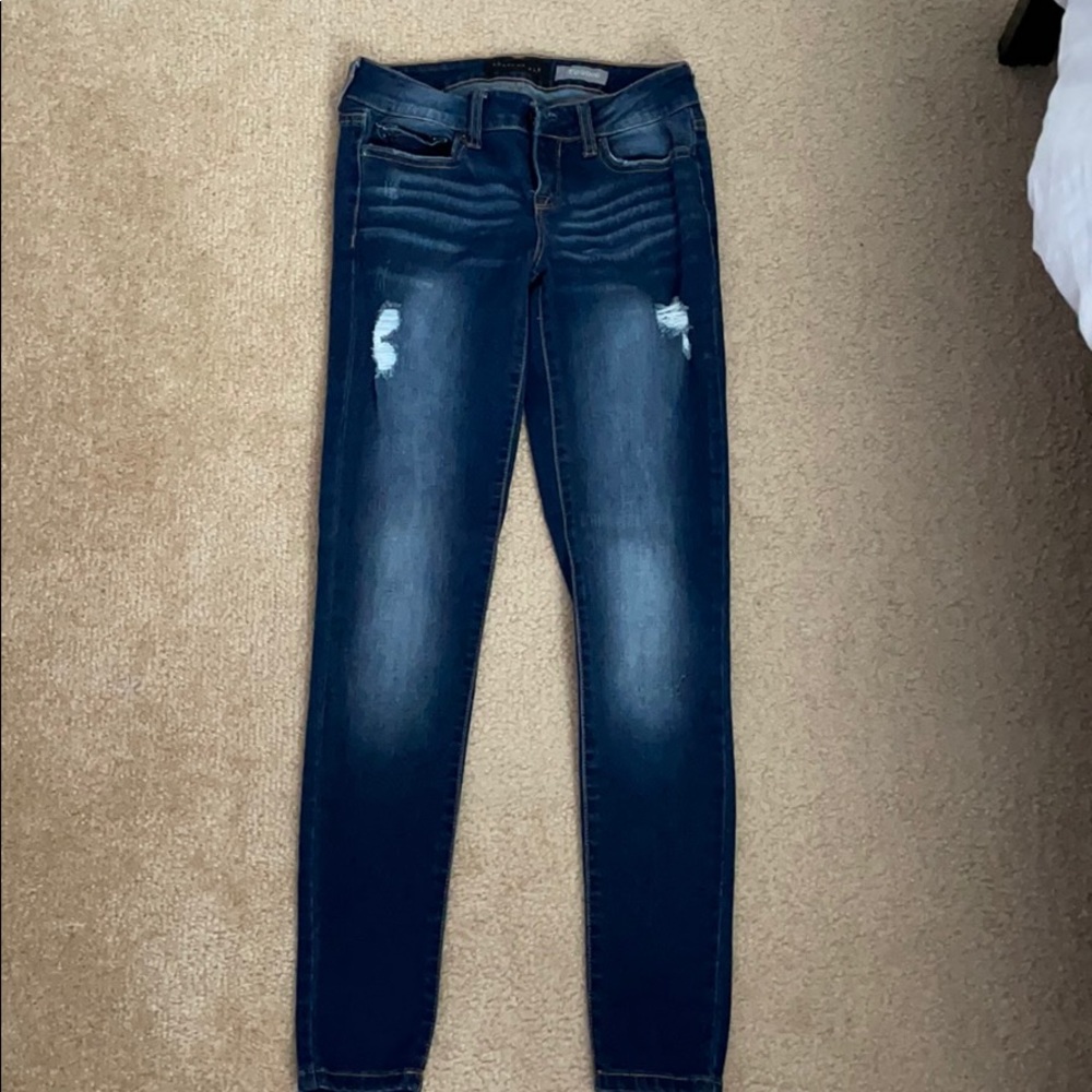 Aeropostale dark was jeggings